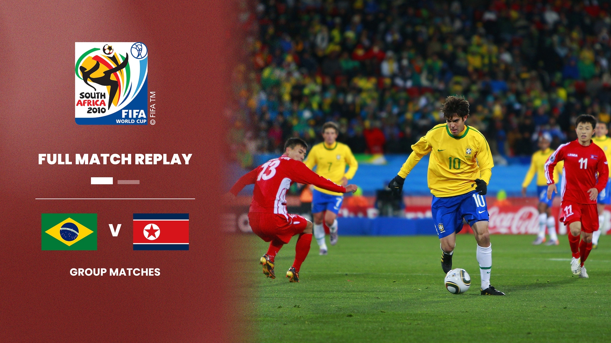 Brasilien - DVR Korea | Gruppe G | FIFA Fussball-Weltmeisterschaft Südafrika 2010™ | Spiel in voller Länge