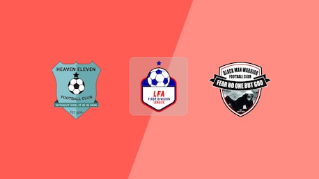 Heaven Eleven - Black Man Warriors FC | LFA First Division League 2025/26 | Match complet