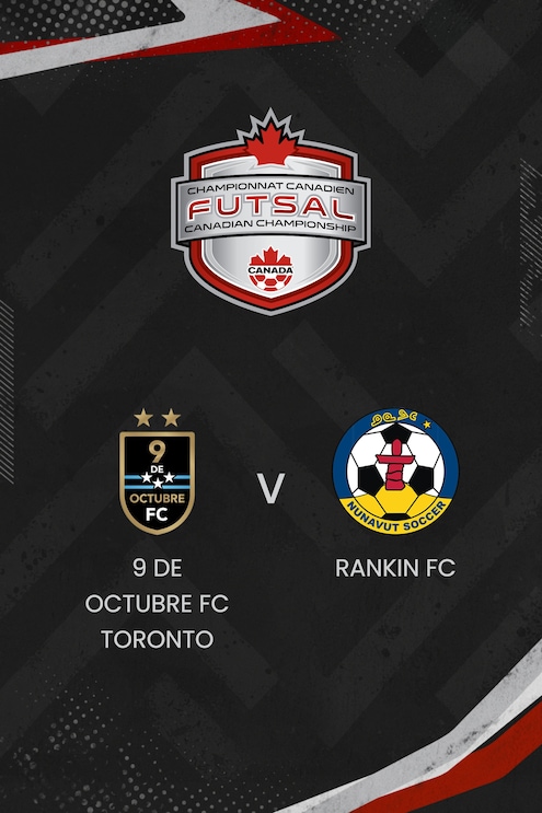 9 de Octubre FC Toronto - Rankin FC | Campionato Maschile di Futsal Canada 2025 | Match Completo