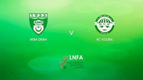 ASM Oran - RC Kouba | Ligue 2 2024/25 | Algerien | Spiel in voller Länge