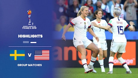 Suède - États-Unis | Groupe F | Coupe du Monde Féminine de la FIFA, France 2019™ | Résumé vidéo