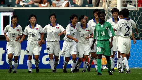 Gol de Ri Un Gyong aos 73' | Nigéria - Coreia do Norte | Copa do Mundo Feminina FIFA 2003, no Estados Unidos