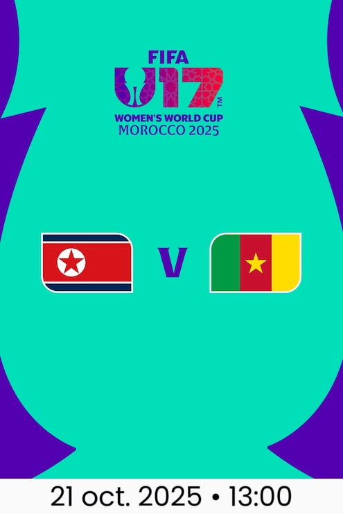RDP Corée - Cameroun | Groupe B | Coupe du Monde Féminine U-17 de la FIFA, Maroc 2025™