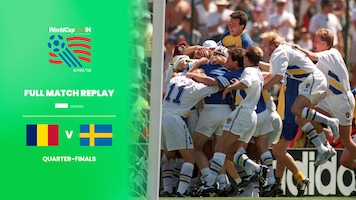 Romania v Sweden | Quarter-finals | 1994 FIFA World Cup USA™ | Full Match Replay
