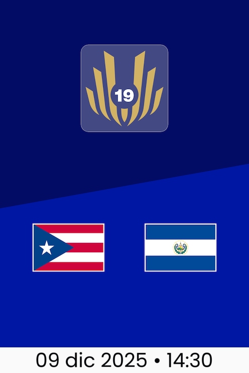 Puerto Rico vs El Salvador | Torneo Sub-19 UNCAF FIFA Forward 2025