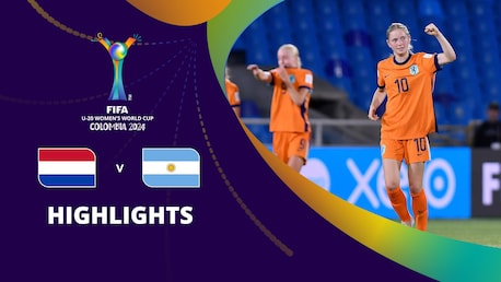Pays-Bas - Argentine | Groupe F | Coupe du Monde Féminine U-20 de la FIFA, Colombie 2024™ | Résumé vidéo