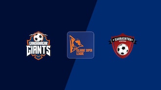 Gandhinagar Giants v Saurashtra Spartans
