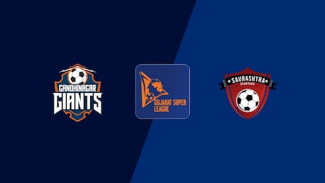 Gandhinagar Giants - Saurashtra Spartans | Super League del Gujarat 2025 | Match completo