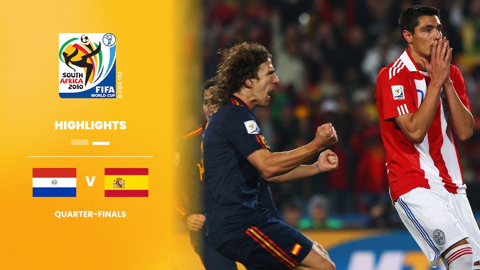 Paraguay v Spain | Quarter-finals | 2010 FIFA World Cup South Africa™ | Highlights