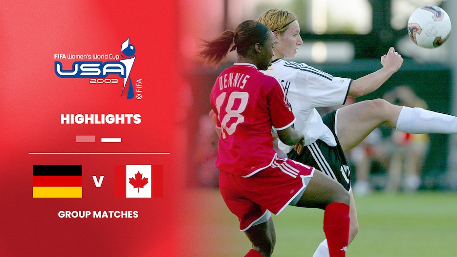 Deutschland - Kanada | Gruppe C | FIFA Frauenfussball-Weltmeisterschaft USA 2003™ | Highlights