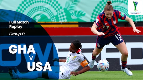Ghana - États-Unis | Groupe D | Coupe du Monde Féminine U-20 de la FIFA, Costa Rica 2022™ | Match complet