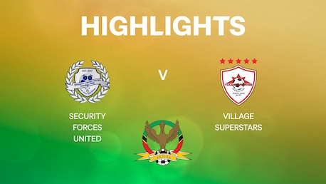 Security Forces United - Village Superstars | SKNFA Premier League 2025 | Résumé vidéo