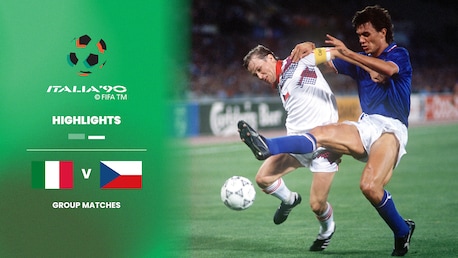 Italy v Czechoslovakia | Group A | 1990 FIFA World Cup Italy™ | Highlights