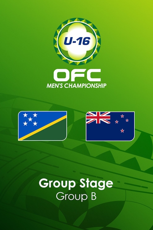 Solomon Islands vs New Zealand | Fase de grupos | Campeonato Masculino Sub-16 de la OFC 2025 | Partido completo