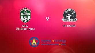 MFA Žalgiris-MRU v FK Saned | TOPO centras euronics moterų A lyga | Full Match Replay