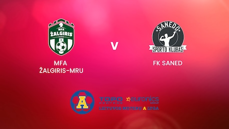MFA Žalgiris-MRU v FK Saned | TOPO centras euronics moterų A lyga | Full Match Replay