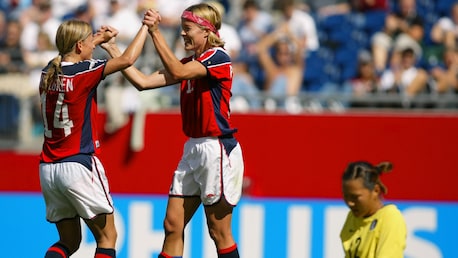 Il gol di Dagny Mellgren al 31' | Repubblica di Corea - Norvegia | Coppa del Mondo Femminile FIFA, USA 2003