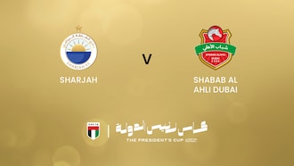 Sharjah FC v Shabab Al Ahli Dubai