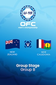 New Zealand V New Caledonia | Group B | OFC U-19 Men's Championship ...