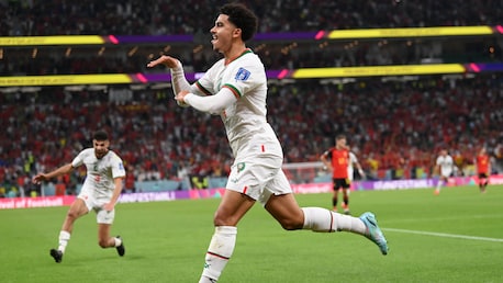 Gol de Zakaria Aboukhlal 90+2' | Bélgica vs Marruecos | Copa Mundial de la FIFA Catar 2022™