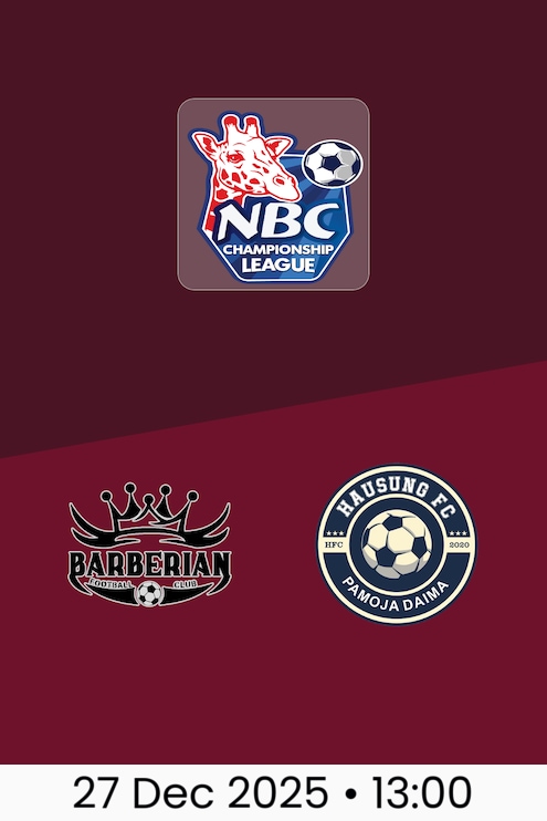 Barberian FC v Hausung FC | Championship League 2025/26