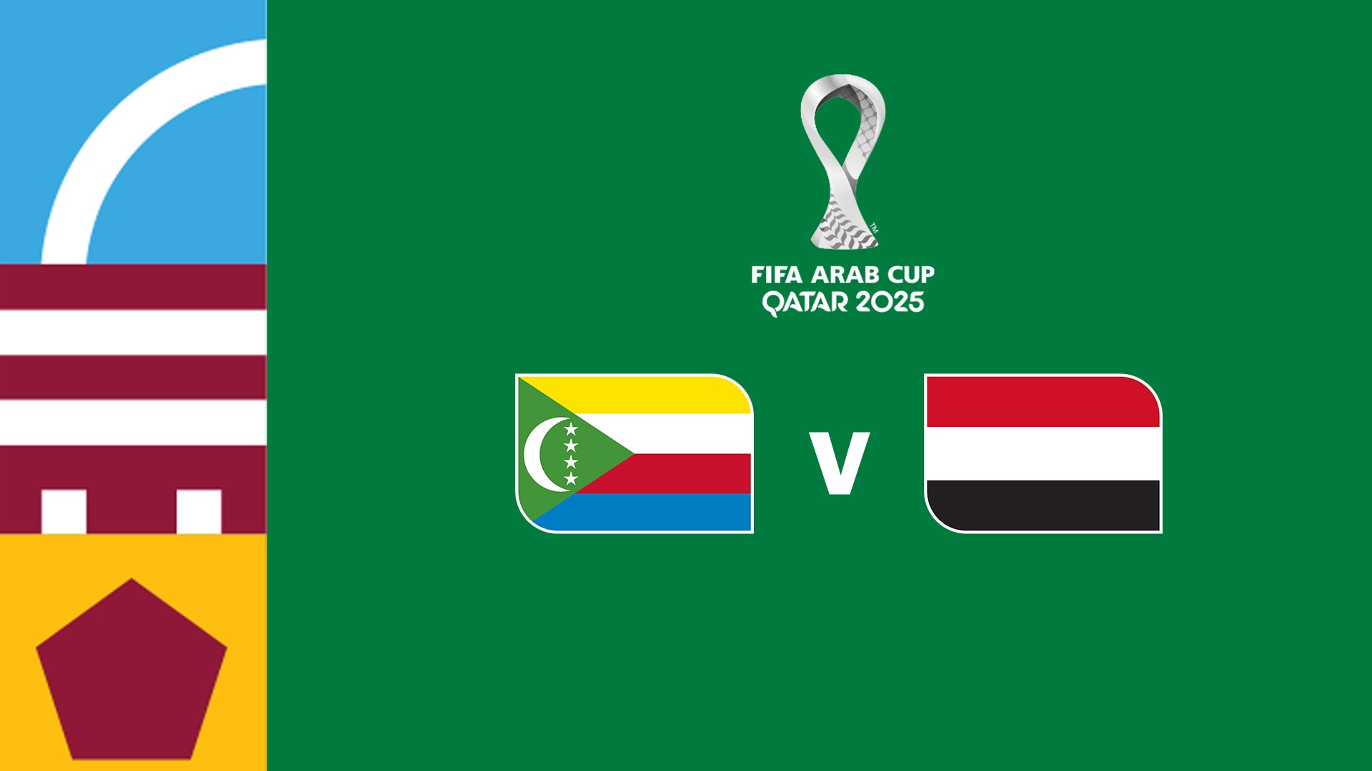 Comore - Yemen | Turno di Qualificazione | FIFA Arab Cup Qatar 2025™ | Match completo