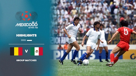 Belgium v Mexico | Group B | 1986 FIFA World Cup Mexico™ | Highlights