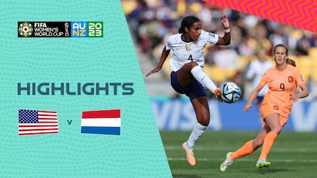 EEUU vs Países Bajos | Grupo E | Copa Mundial Femenina de la FIFA Australia & Nueva Zelanda 2023™ | Highlights