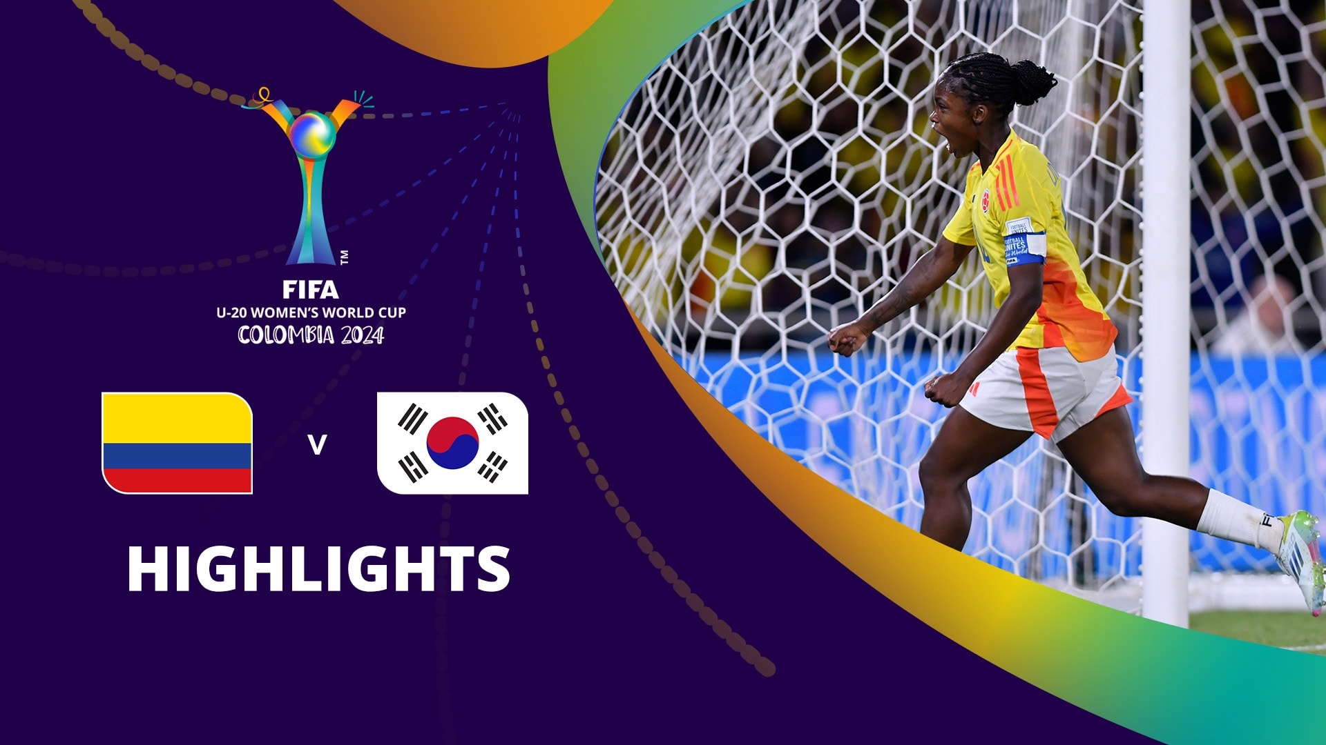 Colombia v Korea Republic | Round of 16 | FIFA U-20 Women's World Cup Colombia 2024™ | Highlights