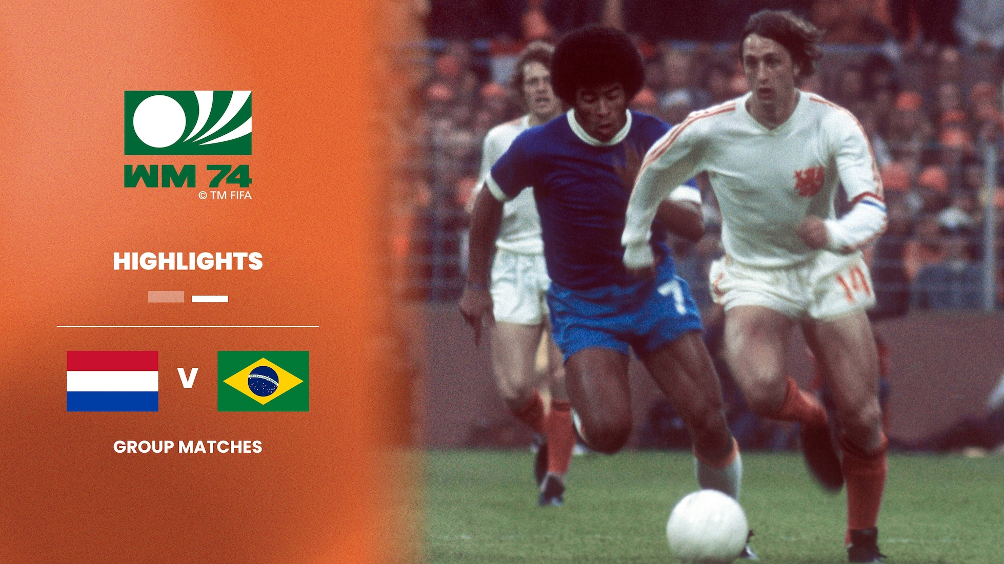 Pays-Bas - Brésil | Deuxième Tour - Groupe A | Coupe du Monde de la FIFA, Allemagne 1974™ | Résumé vidéo