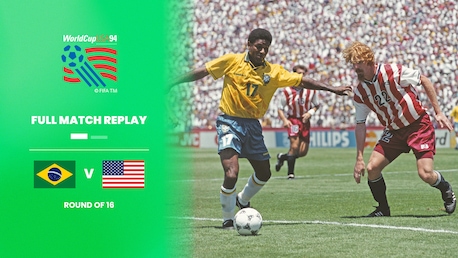 Brasil vs EE. UU. | Octavos de final | Copa Mundial de la FIFA Estados Unidos 1994™ | Partido Completo