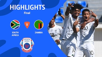 Südafrika - Sambia | Finale | COSAFA-Qualifikationsturnier | Highlights
