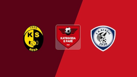 Besa vs Kukësi | Kategoria e Parë 2025/26 | Partido completo