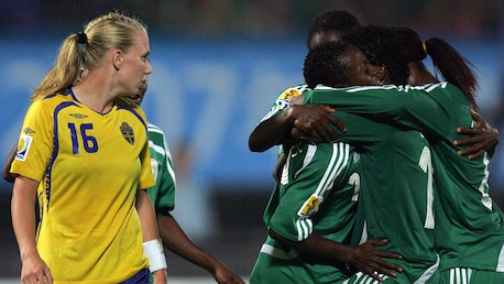 Gol de Cynthia Uwak aos 82' | Nigéria - Suécia | Copa do Mundo Feminina FIFA 2007, no China