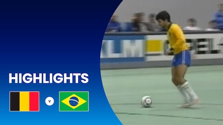 Bélgica x Brasil | Semifinais | Campeonato Mundial de Futsal da FIFA Holanda 1989™ | Melhores momentos