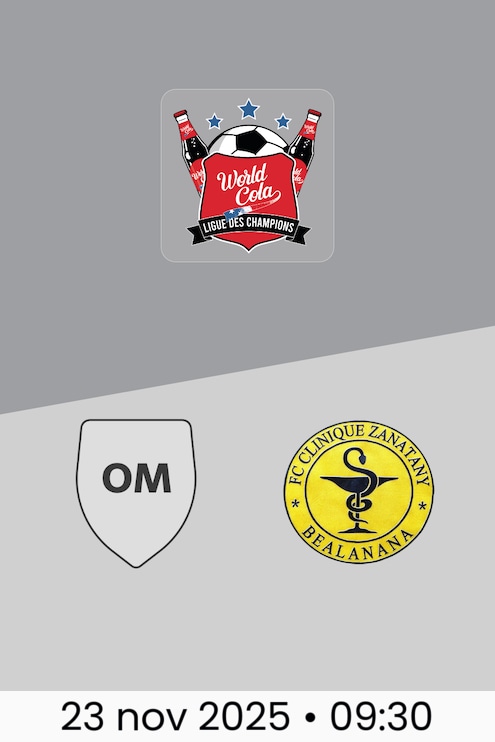Olympique de Mangoro vs Clinique Zanatany | World Cola Ligue des Champions D2 2025