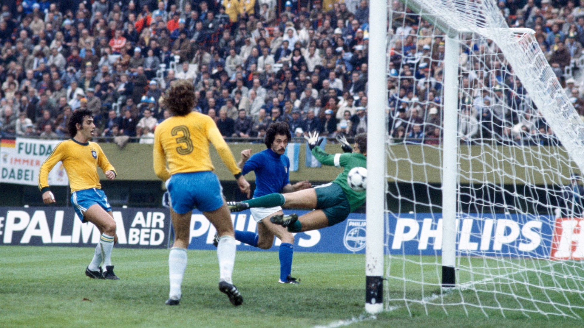 Franco Causio Goal 38' | Brazil vs Italy | 1978 FIFA World Cup Argentina™