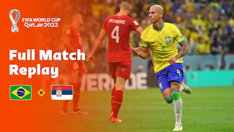 Brasil x Sérvia | Grupo G | Copa do Mundo FIFA de 2022, no Qatar | Jogo completo