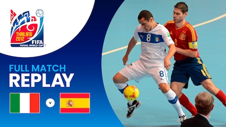 Italia - Spagna | Semifinali | FIFA Futsal World Cup Thailand 2012™ | Match completo