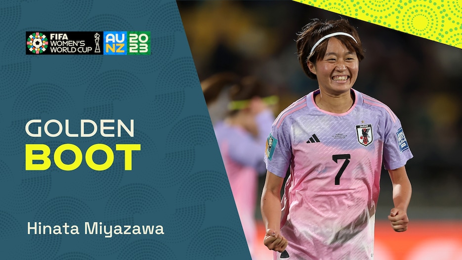 Hinata Miyazawa | Golden Boot Award | FIFA Women's World Cup Australia & New Zealand 2023™