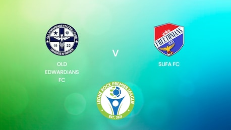 Old Edwardians FC v SLIFA FC | Leone Rock Premier League | Full Match Replay