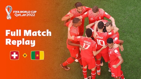 Suiza vs Camerún | Grupo G | Copa Mundial de la FIFA Catar 2022™ | Partido Completo