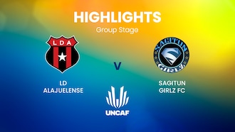 LD Alajuelense - Sagitun Girlz FC | Copa Interclubes Femenina UNCAF 2024 | Highlights