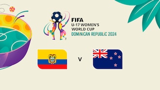 Equador x Nova Zelândia