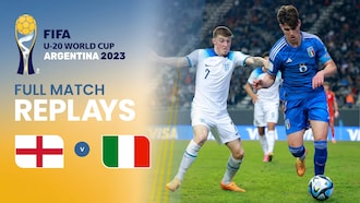 Angleterre - Italie | Huitièmes de finale | Coupe du Monde U-20 de la FIFA, Argentine 2023™ | Replay
