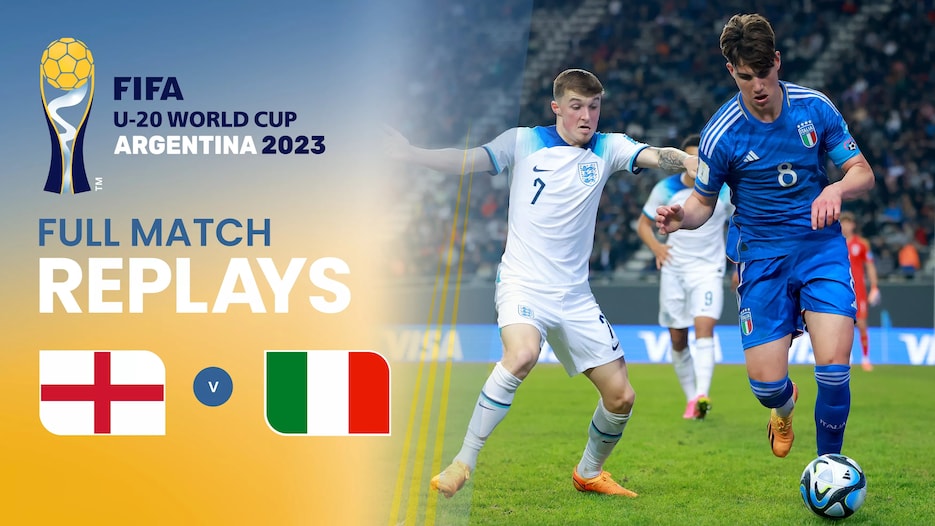England - Italien | Achtelfinale | FIFA U-20-Weltmeisterschaft Argentinien 2023™ | Spiel in voller Länge