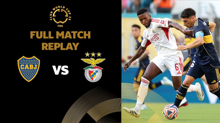 CA Boca Juniors - SL Benfica | Groupe C | Coupe du Monde des Clubs de la FIFA 2025™ | Replay