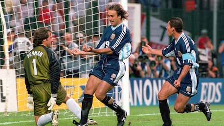 Gabriel Batistuta | Silver Shoe Award | 1998 FIFA World Cup France™