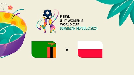 Zâmbia x Polônia | Grupo D | Copa do Mundo Feminina Sub-17 da FIFA República Dominicana 2024™ | Jogo completo