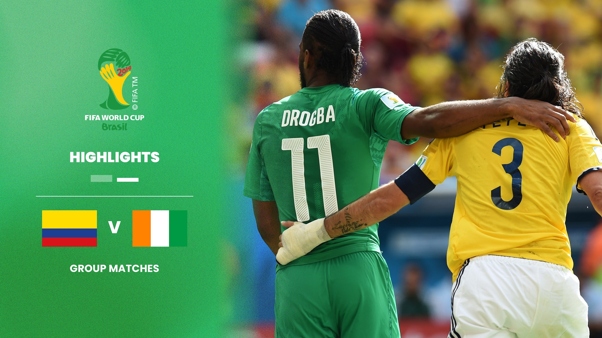 Colombie - Côte d’Ivoire | Groupe C | Coupe du Monde de la FIFA, Brésil 2014™ | Résumé vidéo
